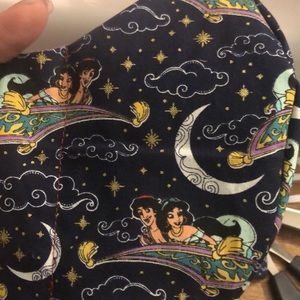 Handmade fabric face mask